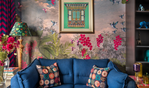 How can keeping all paint invoices and shade codes together help with future touch-ups or room updates