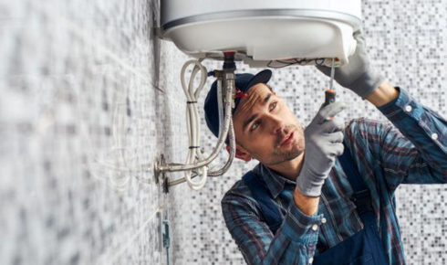 How can using a bucket for mopping instead of running water directly from the tap conserve water over time