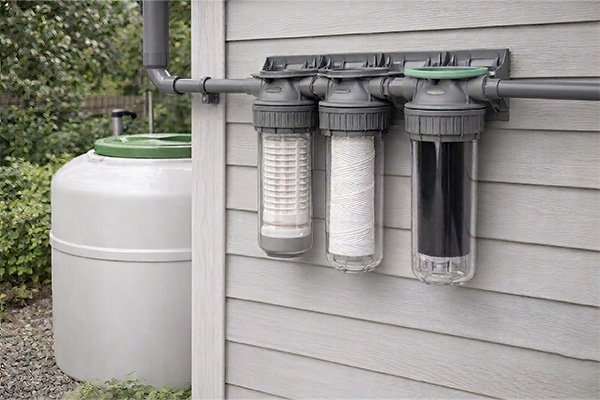 Rainwater pre-filtration