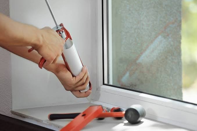 grout and caulking